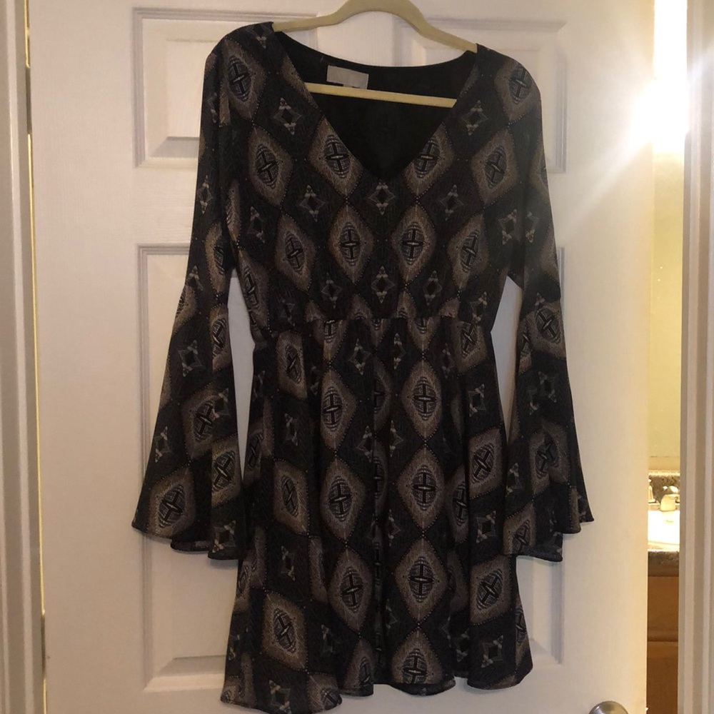 Large Fab’rik Bell sleeve Dress